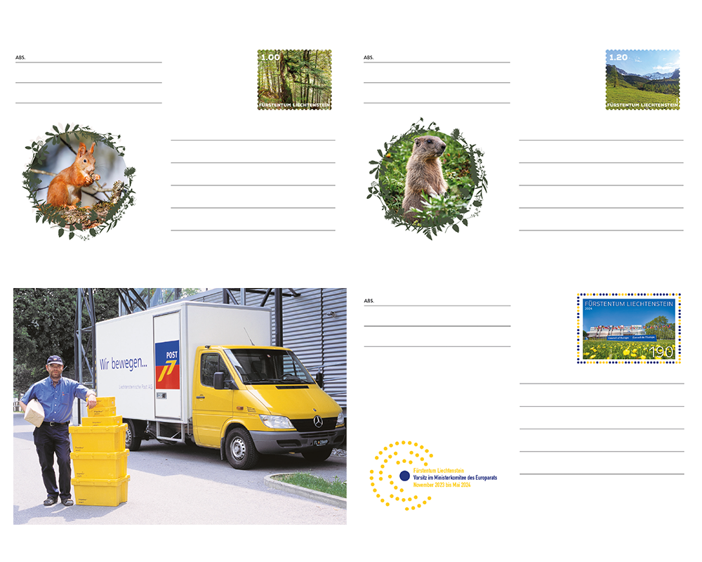 Postal stationary