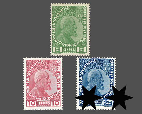 Prince Johann II / chalky paper