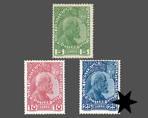 Prince Johann II / chalky paper