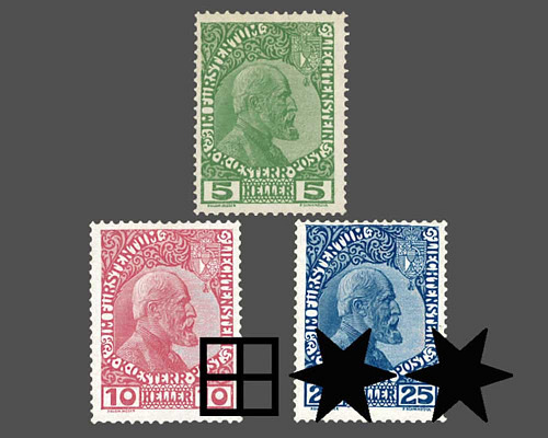 Prince Johann II / chalky paper