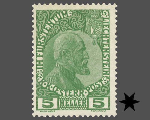 Prince Johann ll. / ordinary paper