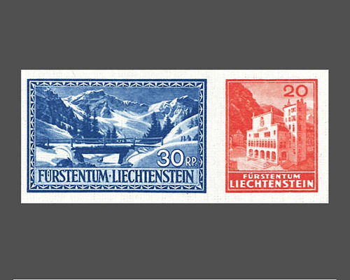 2. Briefmarkenausstellung - Eröffnung de