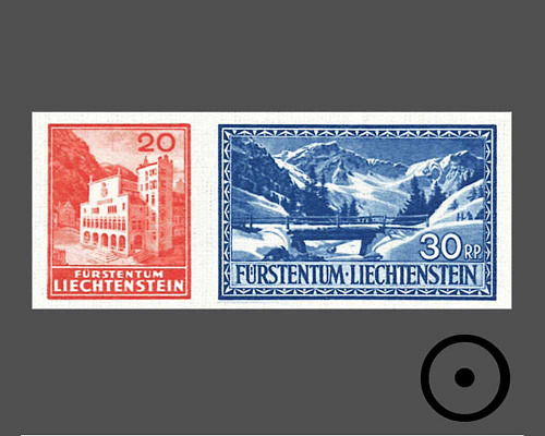 2. Briefmarkenausstellung - Eröffnung de