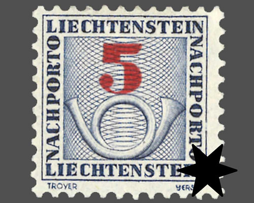 Numbers with posthorn