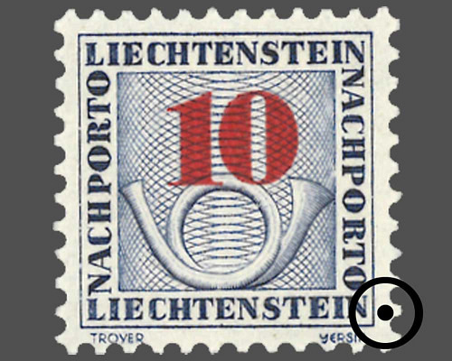 Numbers with posthorn