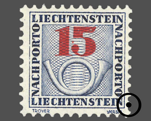 Numbers with posthorn