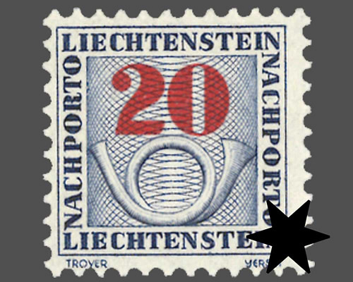 Numbers with posthorn