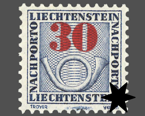 Numbers with posthorn