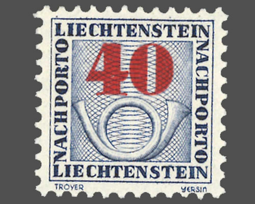 Numbers with posthorn