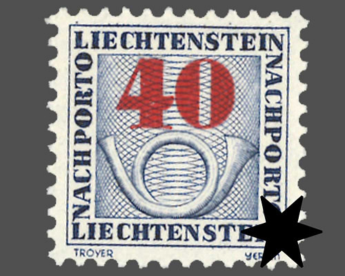 Numbers with posthorn