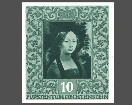 5. Briefmarkenausstellung - Gemälde-Bloc