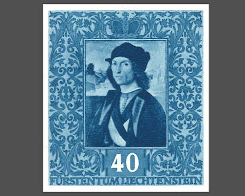 5. Briefmarkenausstellung - Gemälde-Bloc