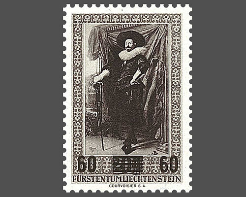 Gemälde - V / Provisorium mit farbigem A