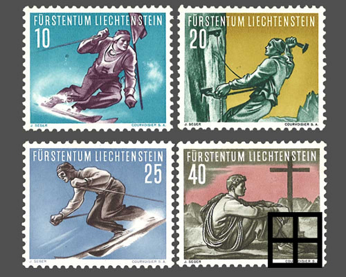 Sport: Bergsteigen und Skilaufen