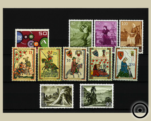 Year set 1961 Mi. Nr. 404-414 - Series o