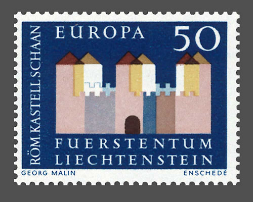 Europa - Roman fort in Schaan