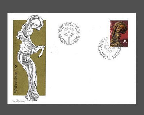 Christmas - Wooden sculpture by Rudolf S