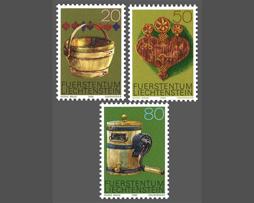 Old alpine-farming equipment