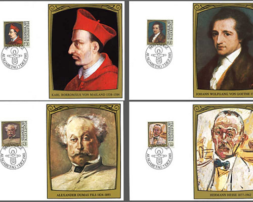 Gemälde berühmter Gäste - l