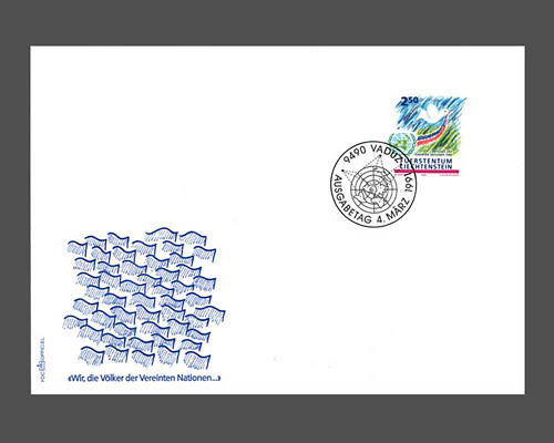 1990 Beitritt Liechtensteins zu den Vere