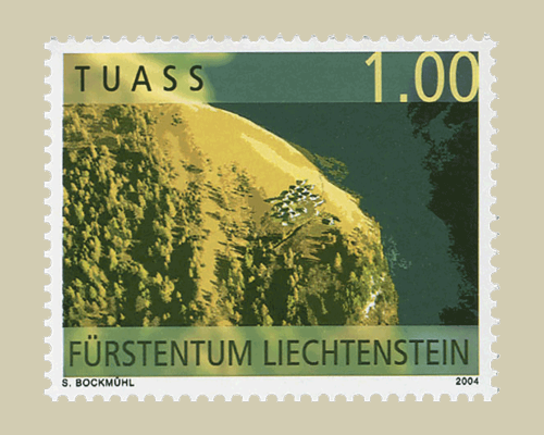 Liechtenstein von oben - I