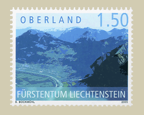 Liechtenstein von oben - III