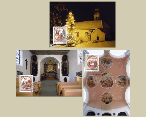 Weihnachten - Fresken in der Duxkapelle