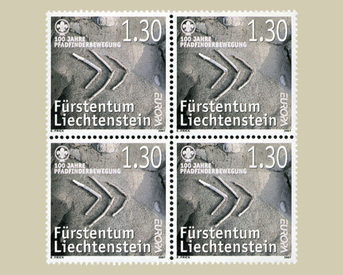 Europa - 100 Jahre Pfadfinder