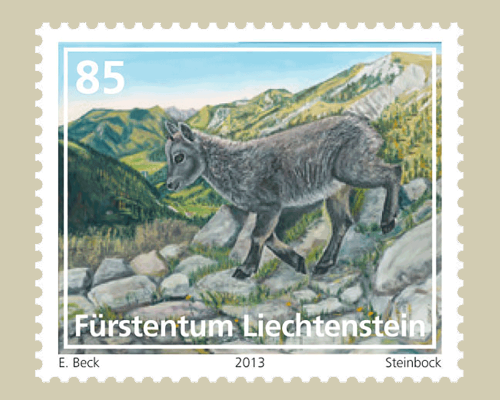 Young animals of the Alpine region - Ibe