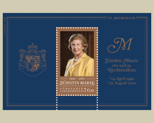 In memoriam of Princess Marie of Liechte