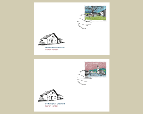 Vues de villages: Eschen/Nendeln