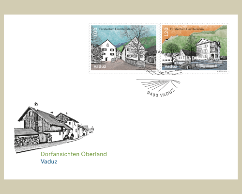 Vues de village - Vaduz