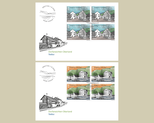 Vues de village - Vaduz