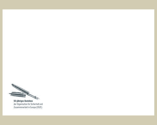 50e anniversaire de l'OSCE