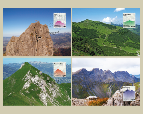 Les montagnes du Liechtenstein