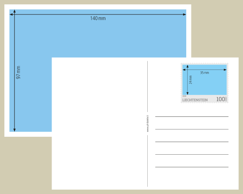Postcards (B-Mail valid in LI /CH)