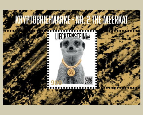 Crypto Stamp - Nr. 2 The Meerkat