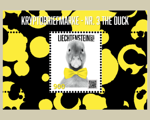 Crypto Stamp - Nr. 3 The Duck