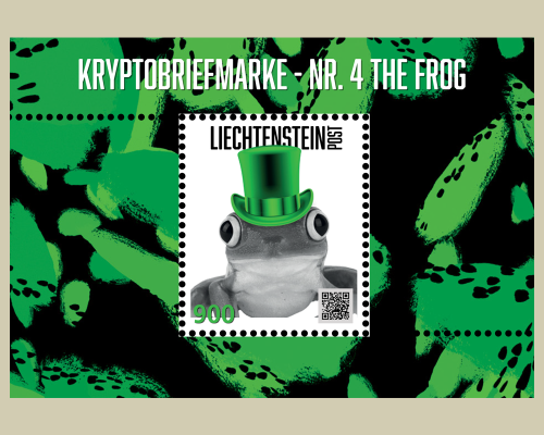 Crypto Stamp - Nr. 4 The Frog