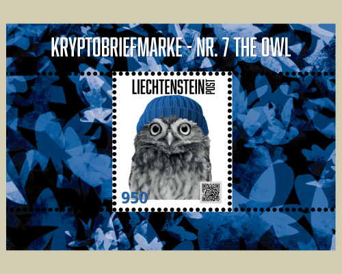 Crypto Stamp - Nr. 7 The Owl