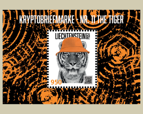 Crypto Stamp - Nr. 11 The Tiger