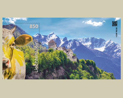 Crypto Stamp CHLI - Gelb