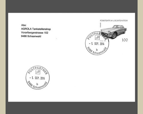 Special Cover - First use date postmark