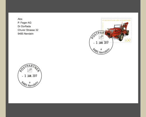 Special Cover  First use date postmark