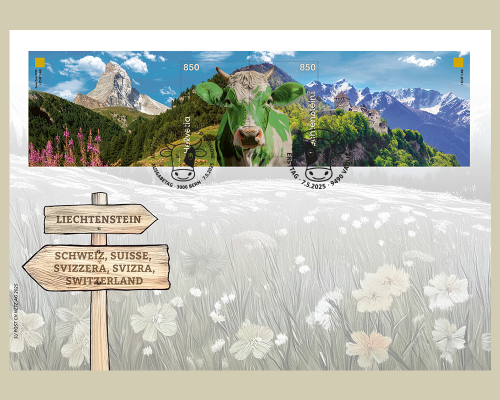 Special Cover - Crypto Stamp CHLI - Grün