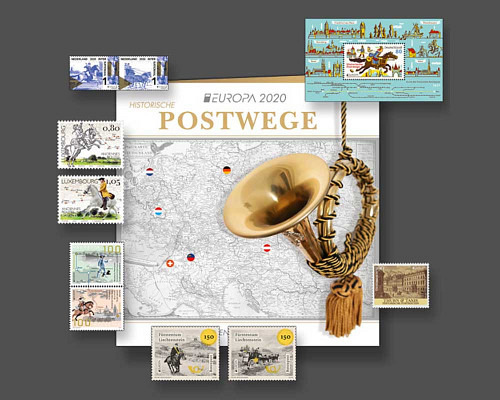 Europa set 2020 - Liechtenstein, Österre