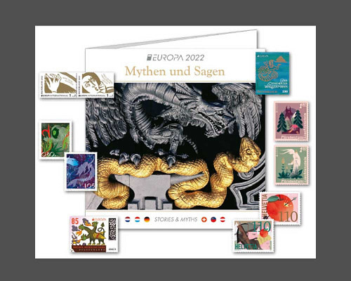 Europa set 2022 - Liechtenstein, Österre