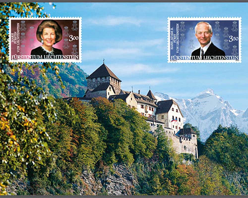 Postcard - Liechtenstein - Castle Vaduz
