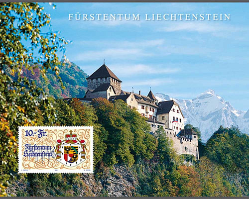 Postcard - Liechtenstein - Castle Vaduz