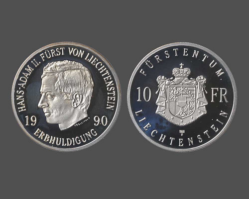 Hereditary homage Hans-Adam II.